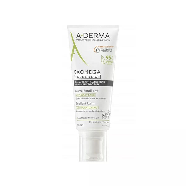 A-Derma Exomega Allergo Baume Emollient - 200ml