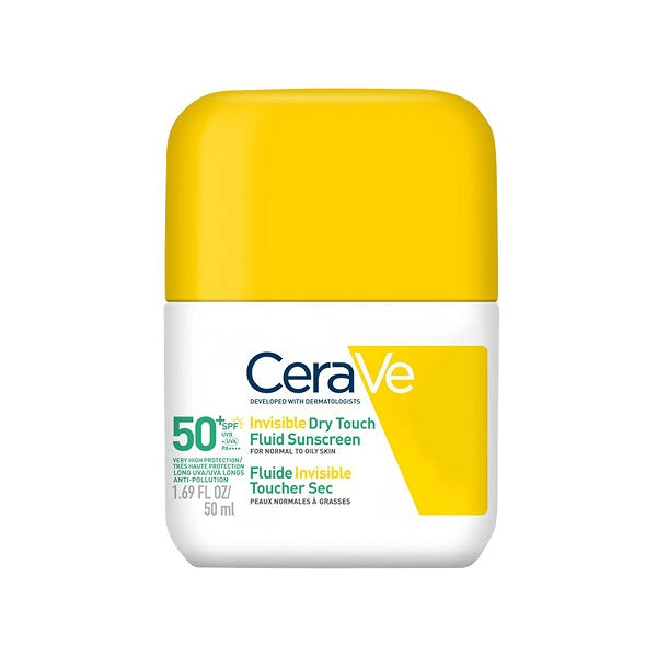 Cerave Invisible Invisible Hydrating Fluid Sunscreen Spf 50