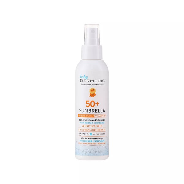 Dermedic Sunbrella Baby Spray qumësht me SPF 50