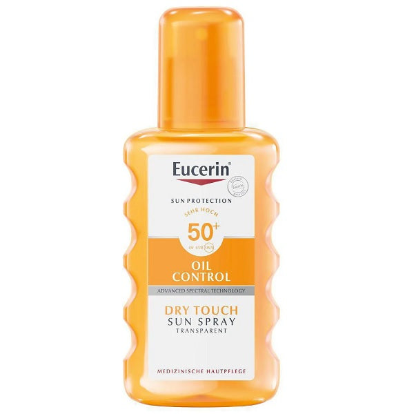 Eucerin Sun Body Oil Control Transparent Spray SPF 50+
