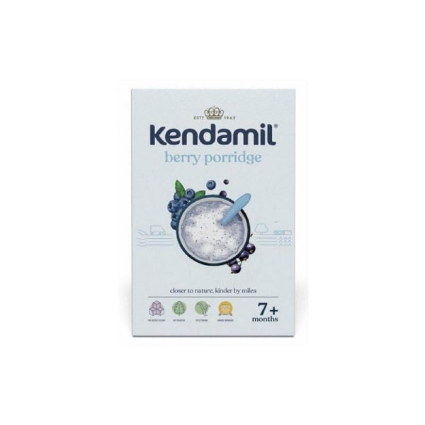 Qumësht orizi Kendamil me kokrra mali
