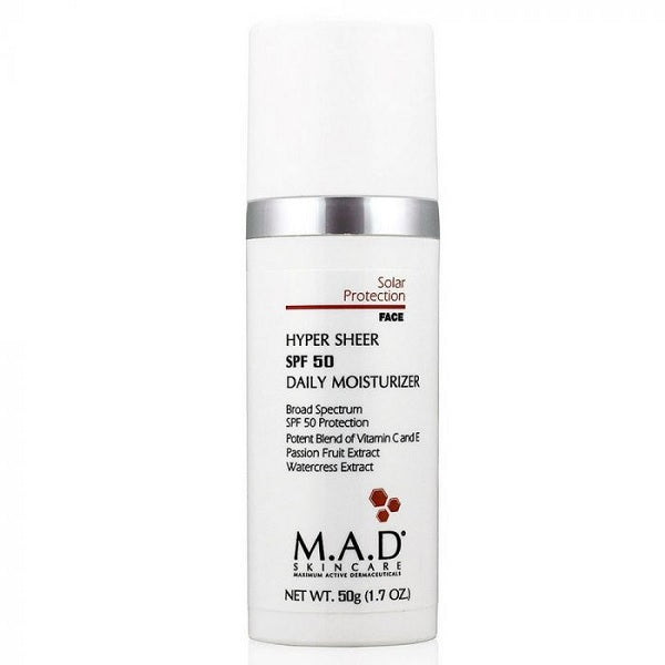M.A.D Hypersheer SPF 50 Hidratues i Përditshëm