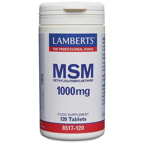 Lamberts MSM 1000mg (Metilsulfonilmetan)