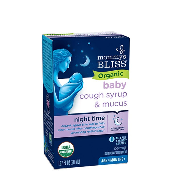 Mommys Bliss Shurup për Kollë fëmijësh me Mukus Natën