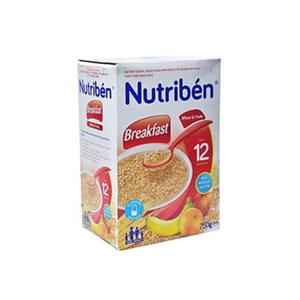 Nutriben Mëngjes Fletë Gruri dhe Fruta 12m+