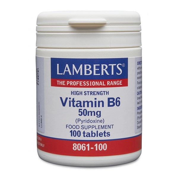 Lamberts Vitamin B6 50mg