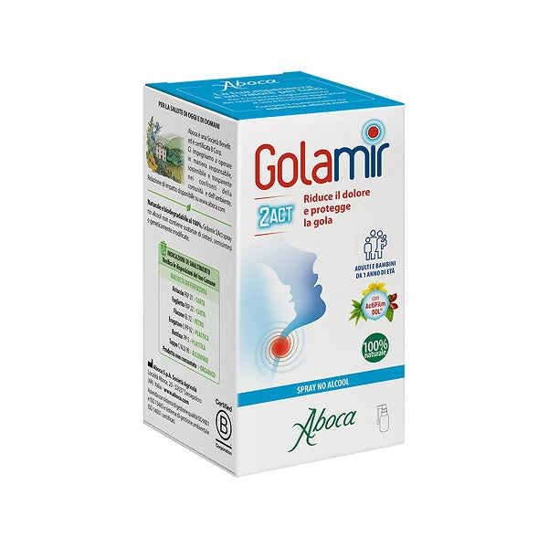 Aboca Golamir 2Act Spray Pa Alkool *30ml