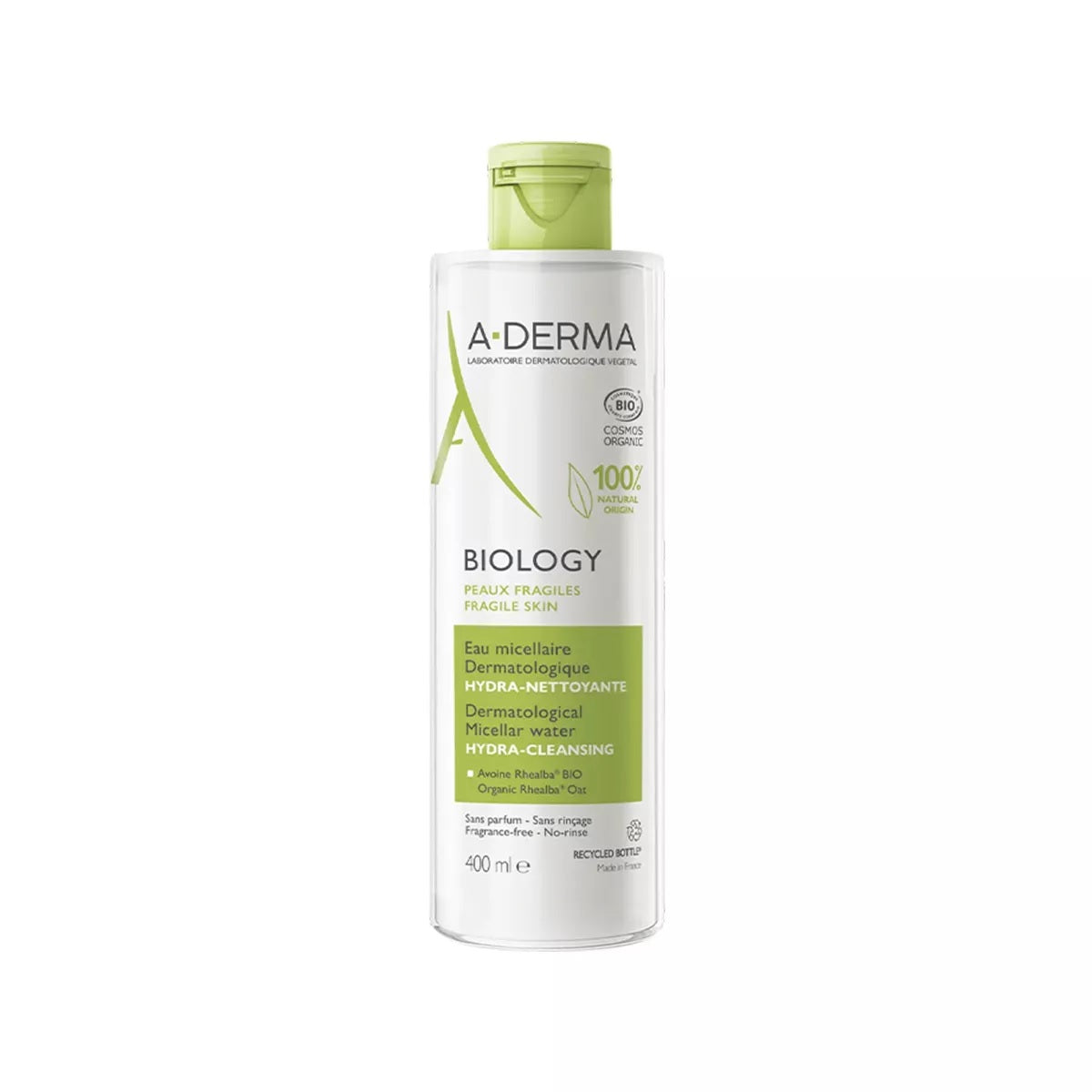 A-Derma BIOLOGY Eau Micellaire Dermatologique Hydra-Nettoyante