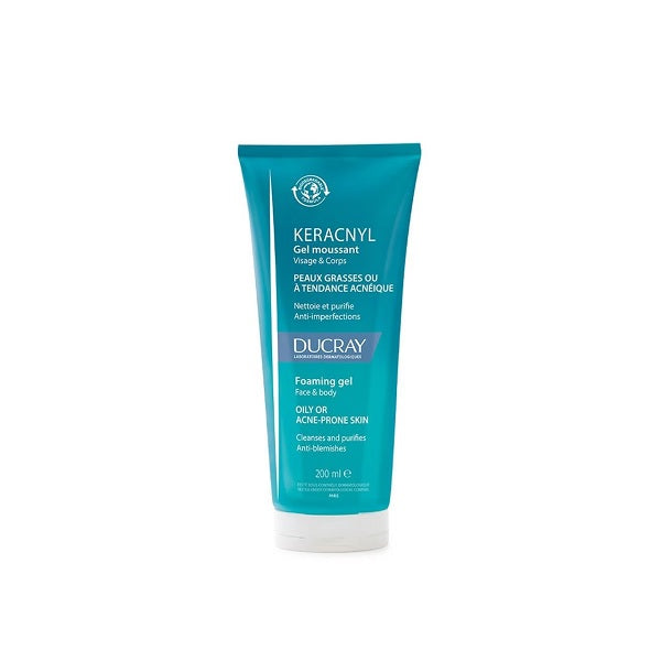 Ducray Keracnyl Foaming Gel - Tubet (200 ml)