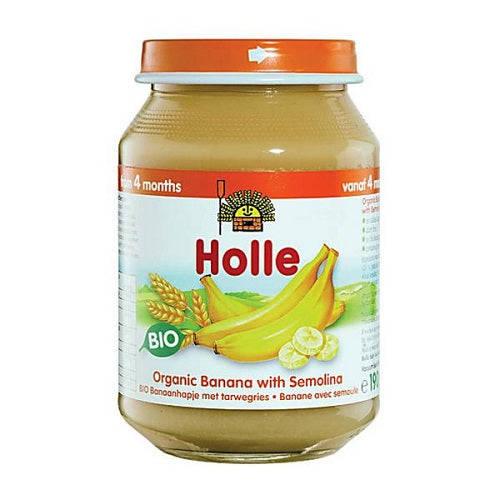 Holle- Banane me Semolino 6m+