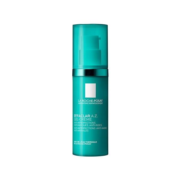 La Roche Posay Effaclar A.Z. Gel Cream Daily Moisturiser for Breakouts & Ageing with 10% Azelaic Acid & Salicylic Acid 40ml