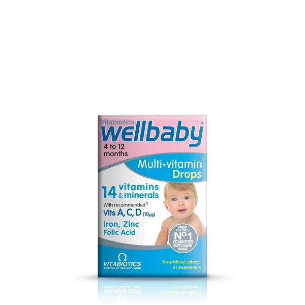 Vitabiotics- Wellbaby Pika Multivitaminë