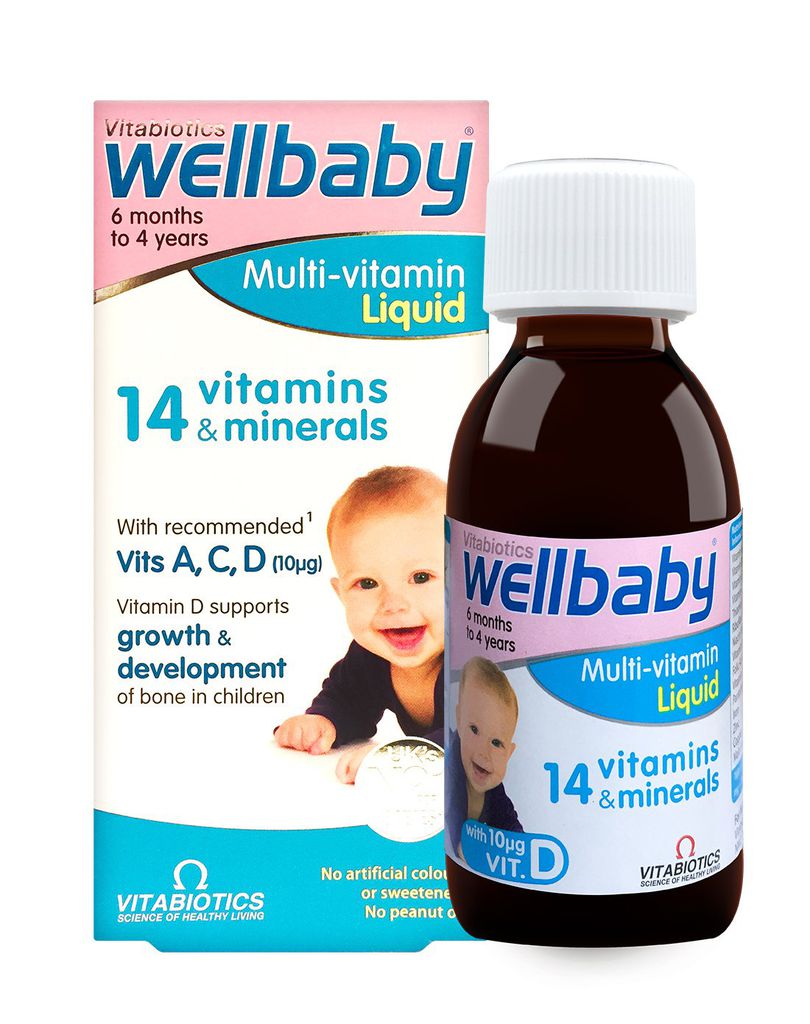 Vitabiotics- Wellbaby Multi-Vitamin Liquid