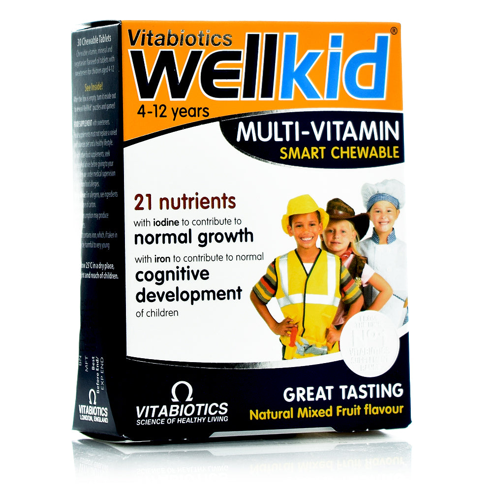 Vitabiotics- Wellkid Multi-Vitamin Smart Chewable
