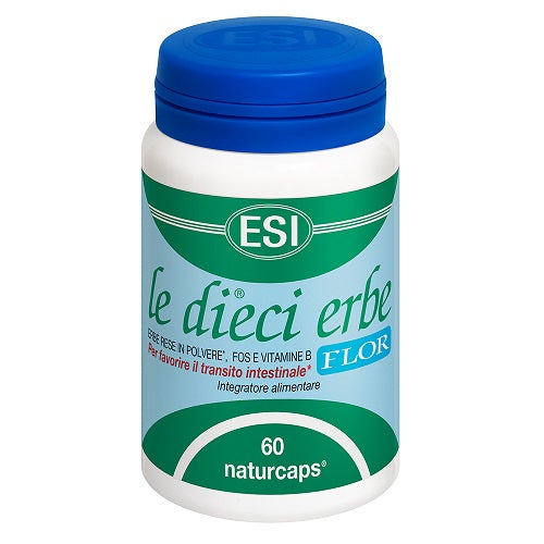 Esi-Le Dieci Erbe Flor, 60 naturcaps