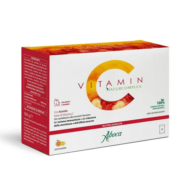 Aboca Vitamin C NaturComplex Integratore * 20 bustine