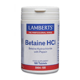 Lamberts Betaine HCl 324mg /Pepsin 5mg