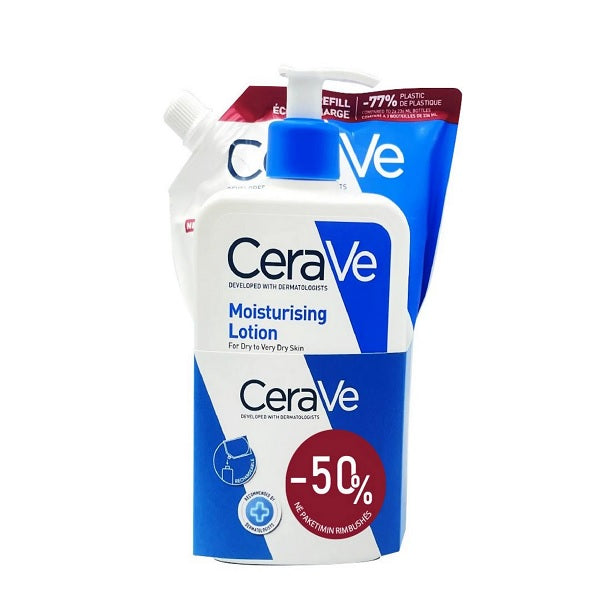 Cerave Set Moisturising Lotion + Refill Pouch (2 x 473ml)