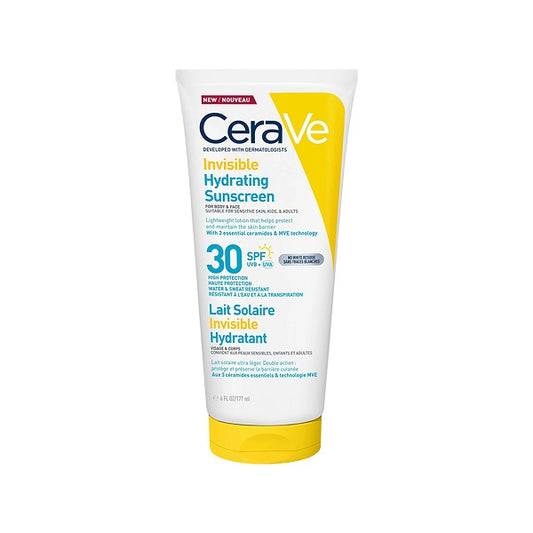 Cerave Invisible Hydrating Sunscreen Spf 30+