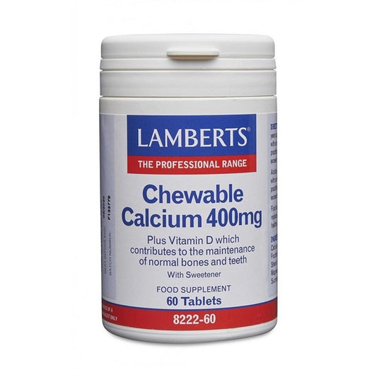 Lamberts Chewable Calcium 400mg