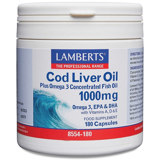 Lamberts Cod Liver Oil 1000mg