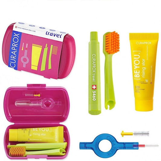 Curaprox Travel Set Magneta