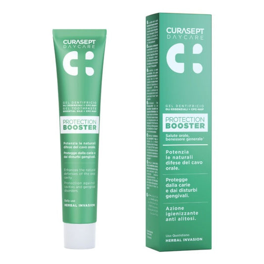 Curasept Daycare Protection Booster Herbal Invasion Gel Toothpaste