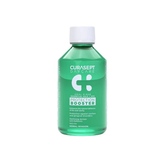 Curasept Mouth Wash Daycare Protect Booster Herbal Invasion
