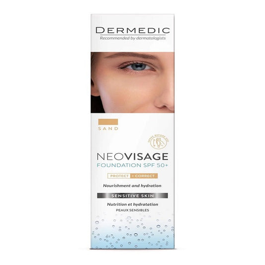 Dermedic Neovisage Sensitive Skin SPF 50+ Foundation - Sand