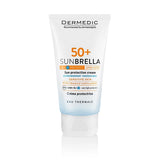 Krem mbrojtës dielli Dermedic Sunbrella me kapilarë të brishtë SPF 50+
