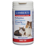 Lamberts Omega 3s me Potencë të Lartë për Macet dhe Qentë