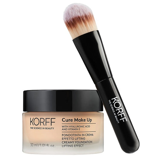 Korff Cure Make Up Cream Foundation With Brush - 01
