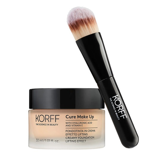 Korff Cure Make Up Cream Foundation With Brush - 04