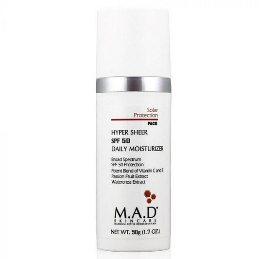 M.A.D Hypersheer SPF 50 Daily Moisturizer
