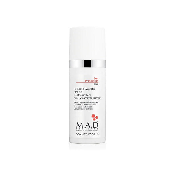 M.A.D Photo Guard SPF 30 Kremi Hidratues Kundër-Pleqërisë për Përdorim të Përditshëm