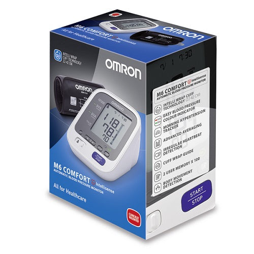 Omron- M6 AC Intellissime Automatic Blood Pressure Monitor (adaptor included)