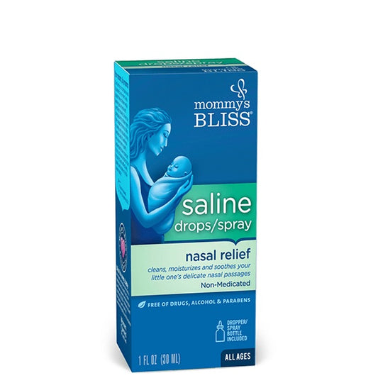 Mommys Bliss Saline Drops/Spray nasal relief