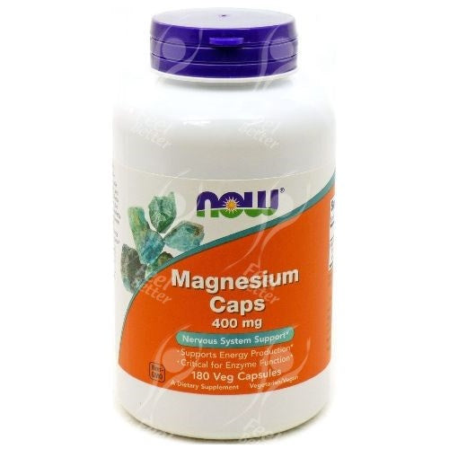 Now-Magnesium Caps 400 mg