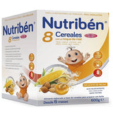 Nutriben 8 Drithëra me një Prekje Mjalti dhe Arra 6m+ - 600g