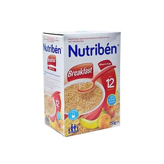 Nutriben Breakfast Wheat Flakes and Fruit 12m+