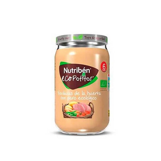Nutriben Eco Potitos Vegetables and Turkey 6m+