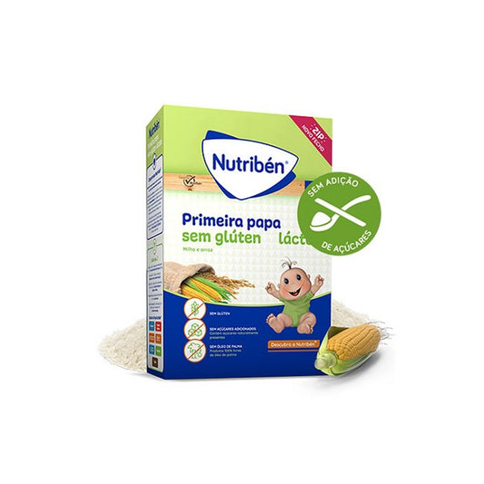 Nutribén Gluten-free Cereals with Adapted Milk 4m +