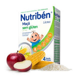 Nutriben Lactea Maça Sem Gluten 4 m+