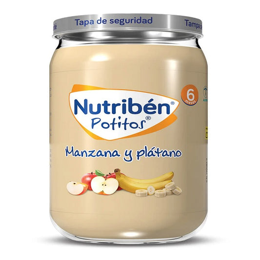 Nutriben Potitos Banana and Apple 6m+