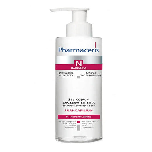 Pharmaceris N Redness Soothing Face And Eyes Gel Wash