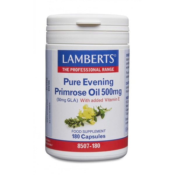 Vaj i pastër i lules së mbrëmjes Lamberts 500mg