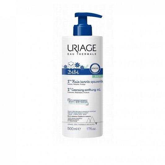 Uriage Bebe 1st Cleansing Soothing Oil 500 ML