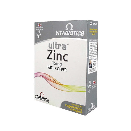 Vitabiotics Ultra Zinc 15Mg With Copper