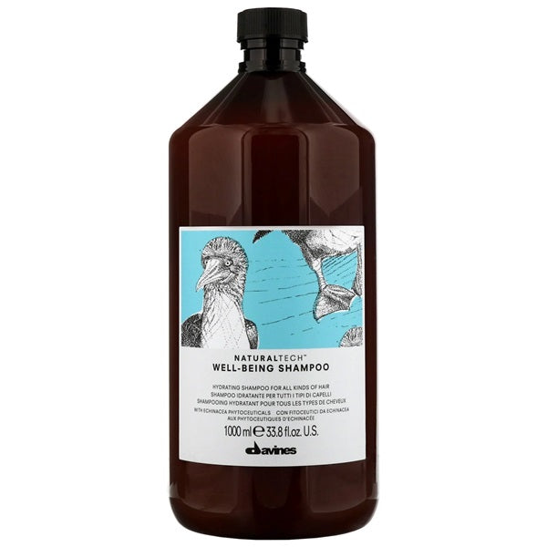 Shampo Davines NaturalTech Well Being - 1000 ml