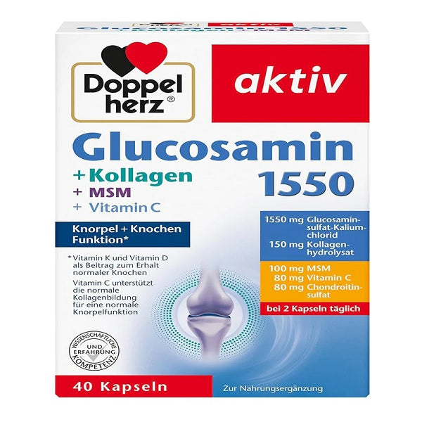 Doppelherz Glucosamine 1550 *40 kapsula